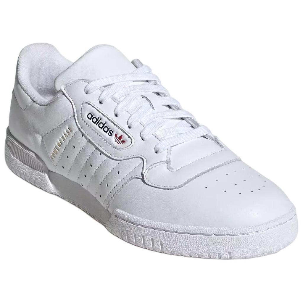 adidas PowerPhase Белые мужские кроссовки Облачно-белый Темно-синий Подержанные-Рубиновый JH5481