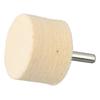 Wool Felt Mounted Polishing Buffing Wheel 6mm Shank Grinding Head Rotary Tools