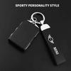 Leather Car Keychain Key Chain Ring Key Holder Accessories For Mini Cooper JCW Works F54 F55 F56 F57 F60 R50 R52 R53 R55 R56 R57 gqtsu22