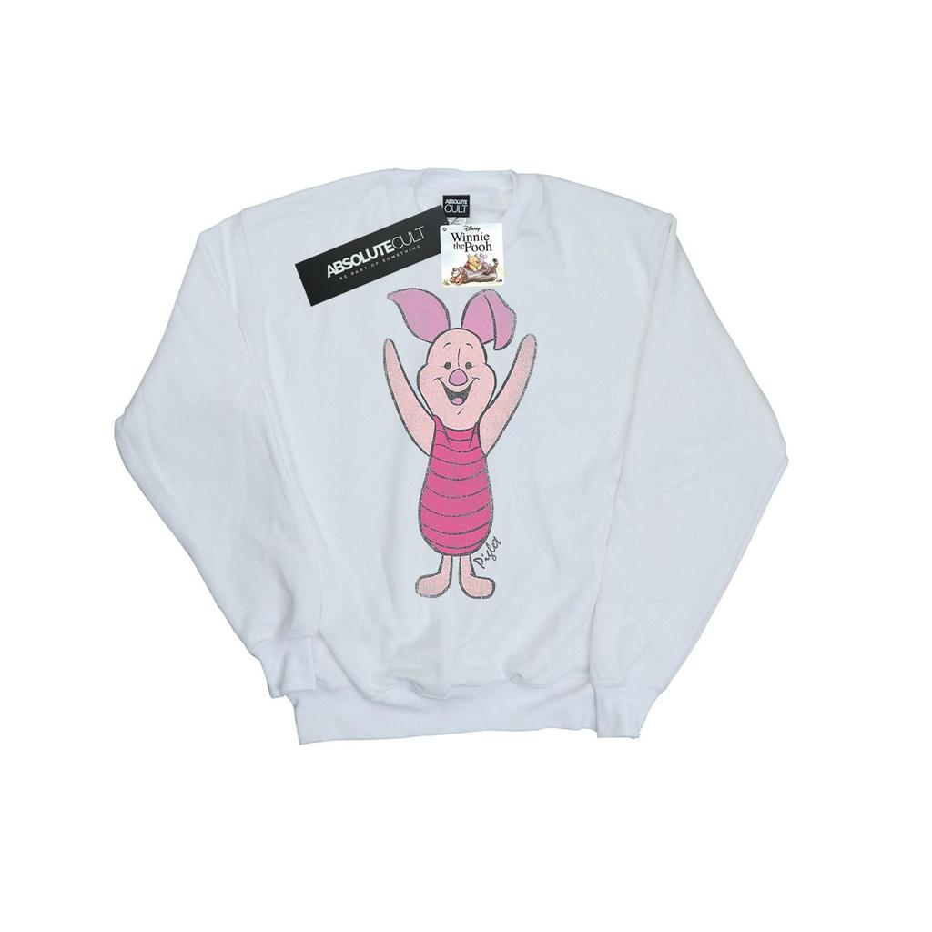 Disney Mens Winnie The Pooh Classic Piglet Sweatshirt