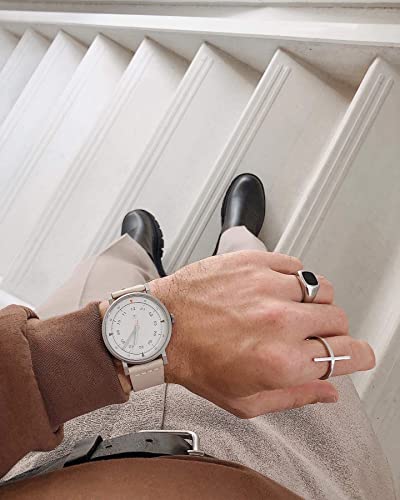 [Официальный магазин] Maven Watches 40 мм СЕРИЯ THE URBAN SCOUT Минималистичные модные часы (MUS-01 НАТУРАЛЬНЫЙ 40ММ)