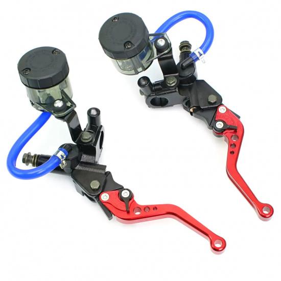 22mm Motocycle Hydraulic Brake Motocross Brake Master Cylinder Clutch Lever Pump for Honda Yamaha Kawasaki Dirt Bike ATV Pitbike