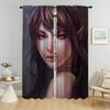 Home Interior Curtains for Living Room Curtain Female Elf Halloween Decoration Partition Tulle for Bedroom Shades Kitchen Camera