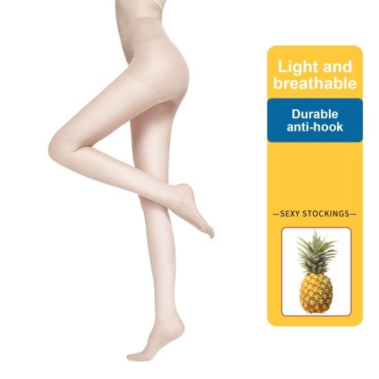 Женские колготки ультратонкие прозрачные сетчатые высокоэластичные с высокой талией бесшовные противоскользящие однотонные мини-юбки для поездок на работу и свиданий на вечеринку