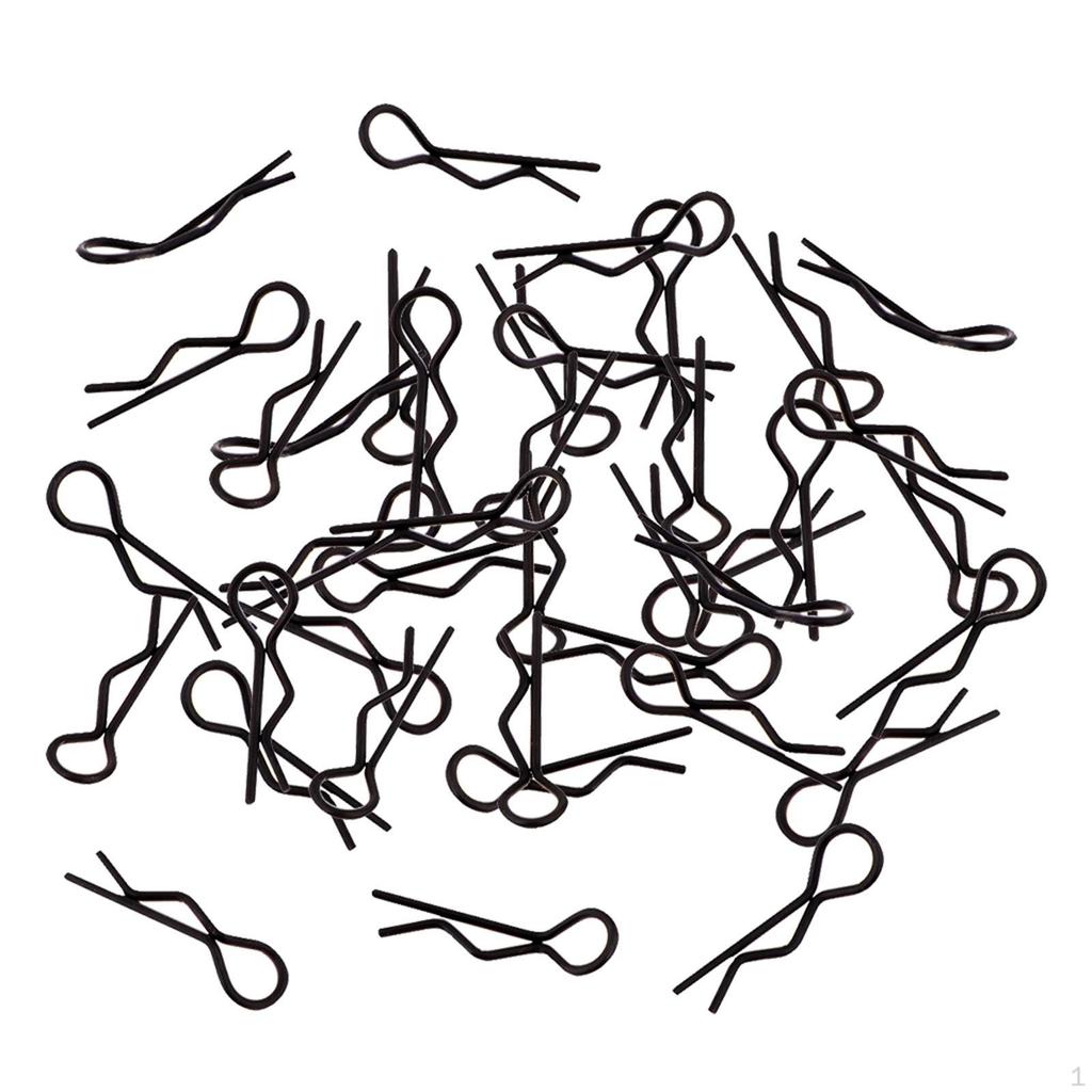 1/16 RC Cars Body Clips Bodyshell Pins 7.0mm 50x For Traxxas Accessory