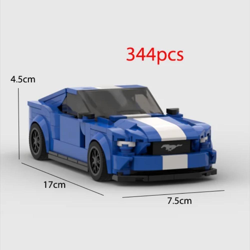 2024 Hot MOC Speed City Car Champion Racer Classic Supercar Building Blocks Brick Racing Super Technique Creative Garage DIY Set