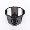 CS Tactical Skull Face Mask Motorcycle Off-Road Windproof Helmet Goggles Riding Glasses