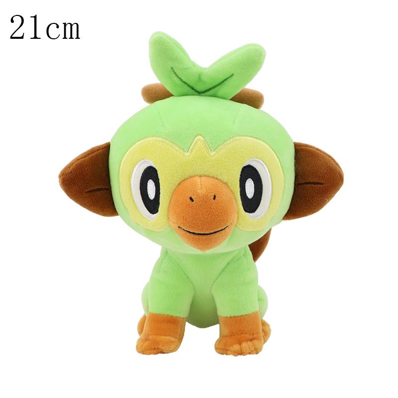 Плюшевые игрушки Scorbunny Sobble Grookey, Динамакс Иви, Rillaboom, Cinderace, Sword&Shield, Мягкие куклы, Кавайные аниме-игрушки, Подарки для детей