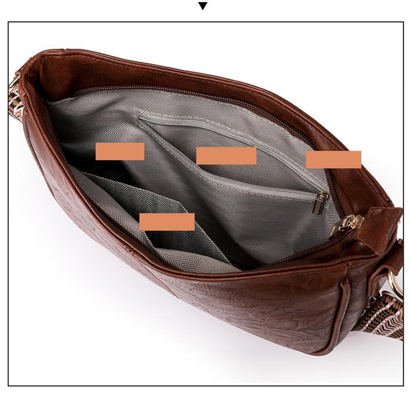 Ретро женская сумка из искусственной кожи, дизайнерская брендовая сумка через плечо, роскошные сумки через плечо, женская сумка-мессенджер, повседневная сумка-тоут