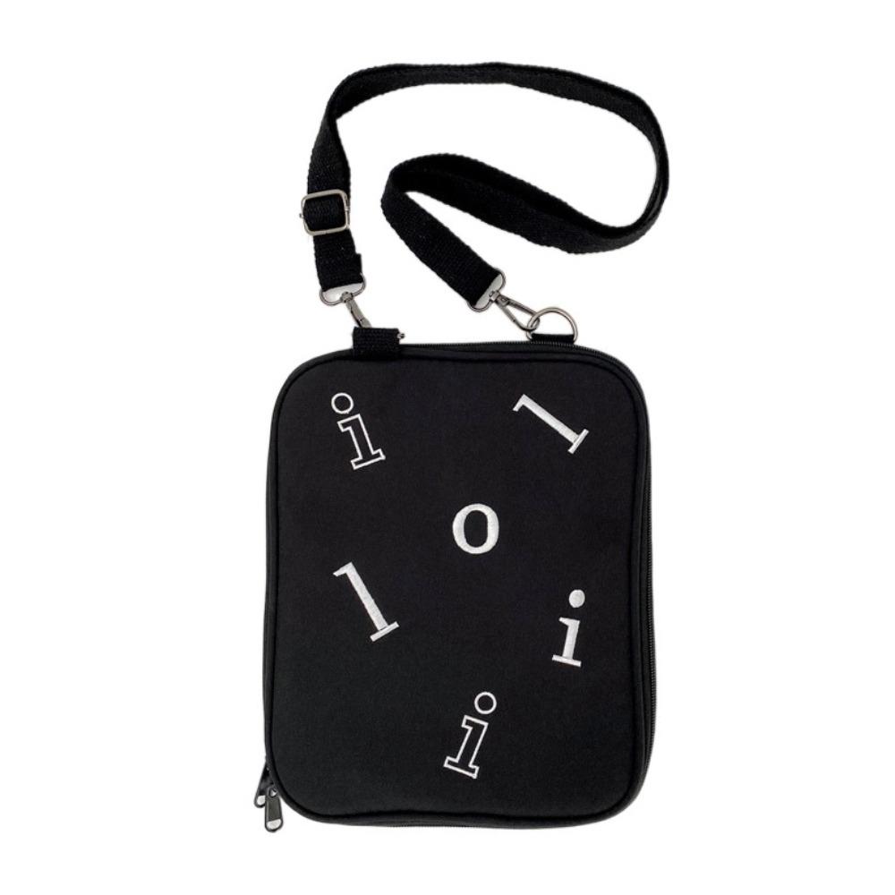 With Shoulder Strap Crossbody Laptop Bag Portable Shockproof Tablet Sleeve Bag Protective Thin Girl Computer Bag Laptop Case