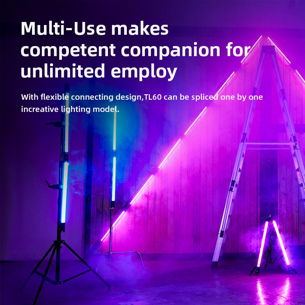 Godox TL60 Pavo Tube Light RGB Color Photography Light Handheld Light Stick with APP Remote Control for Photos Video Movie Vlog