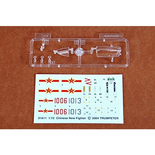 Trumpeter 1/72 Chinese Military J-10 Fighter Plastic Model