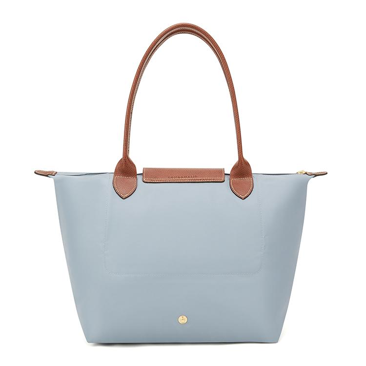 Longchamp Сумка-тоут Le Pliage на молнии из переработанного холста Женские сумки-тоут Стальной 2605089P80