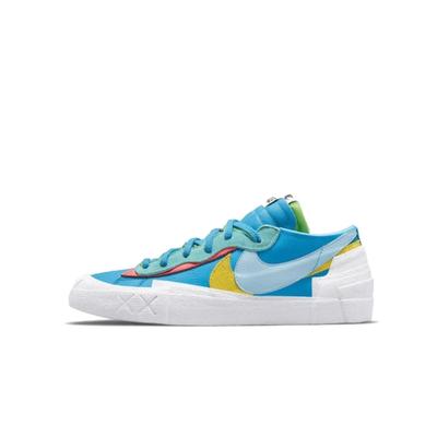 Sacai Blazer Low Kaws Синий Желтый