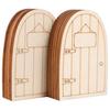 Door Ornament Durable Creative DIY Miniature Door Model for Outdoor Garden Decoration