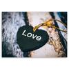 Canvas Print, Love Pendant