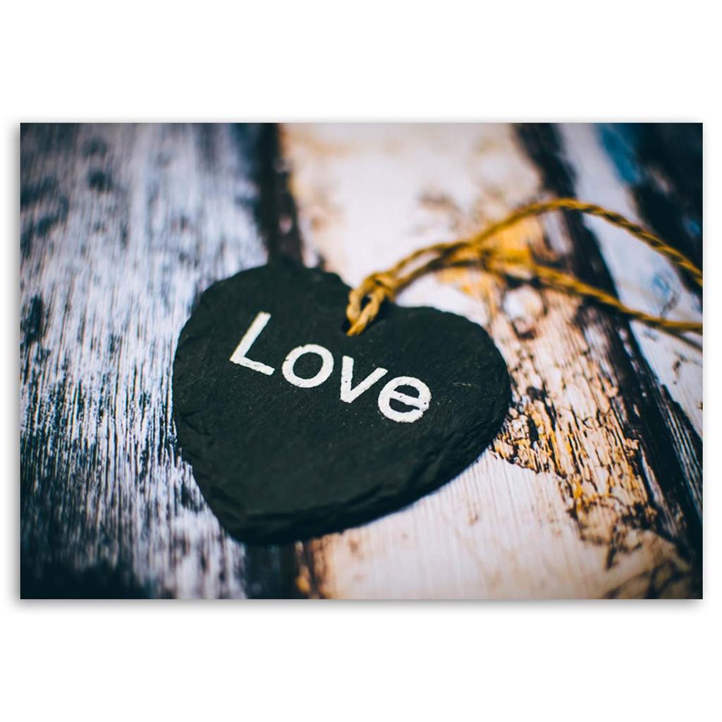 Canvas Print, Love Pendant