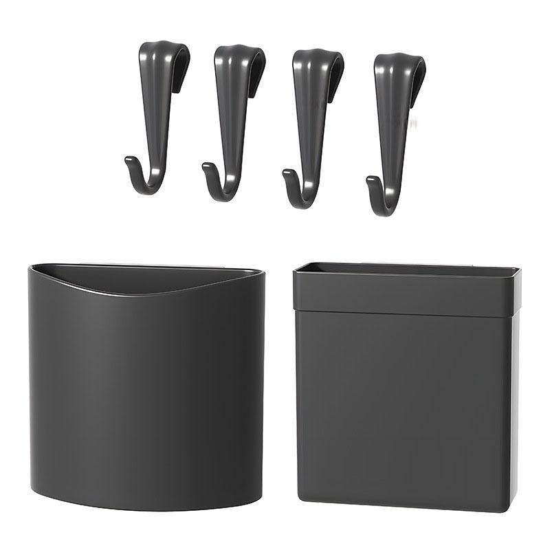 Black/White Kitchen Organization Rack Multi-Purpose Storage Shelf Seasoning Rack Bathroom Toiletries Organization