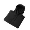 Women Pullover Hoodie, Medium Size, Fleece Long Sleeve Comfy Casual Basic Pullover Hooded Sweatshirt, Warm & Skin-friendly, Practical & Trendy, Black