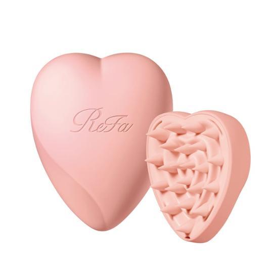 ReFa Кисть Heart Brush для кожи головы Matte Rose