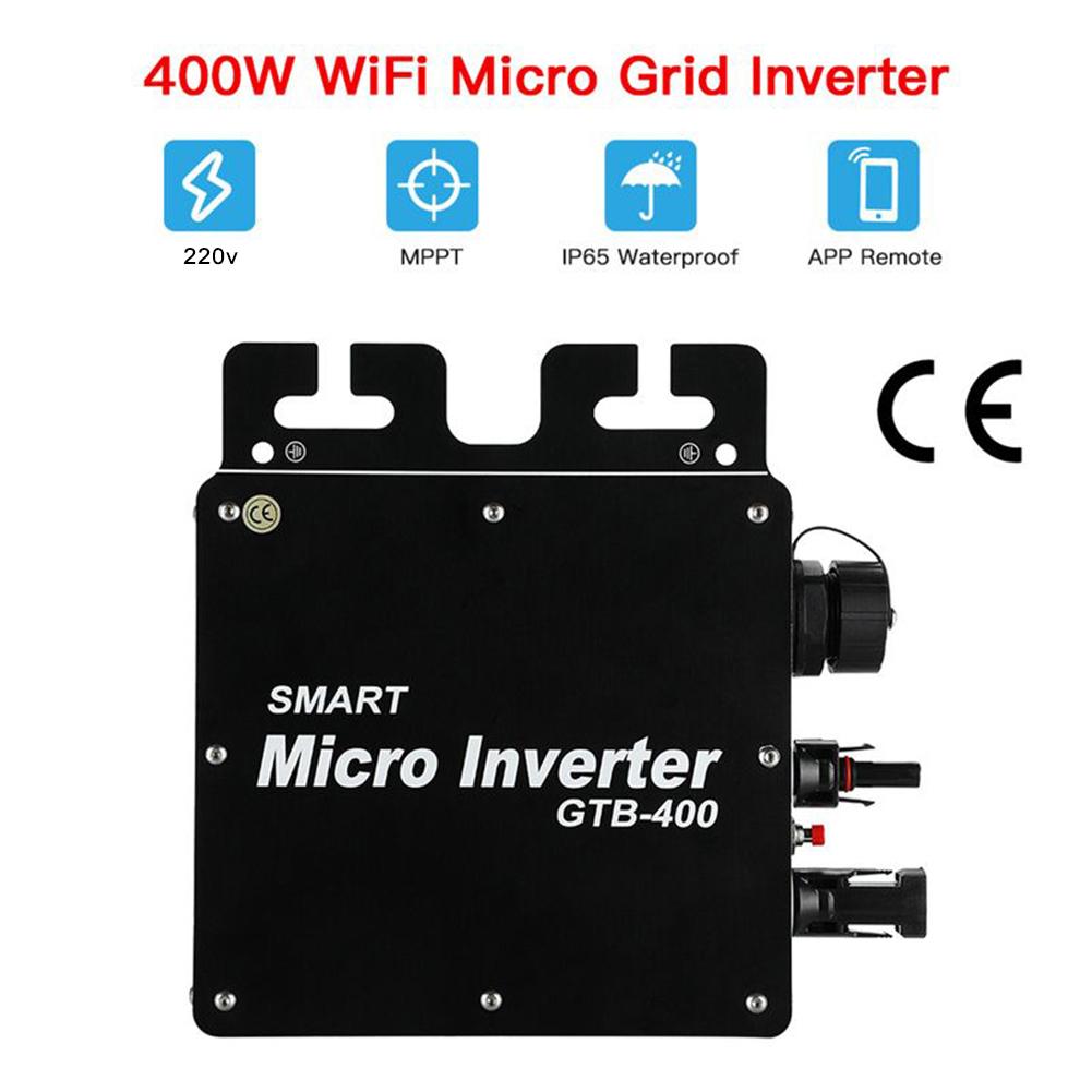 Solar Inverter 110 220V Solar Grid Tie Inverter For Improving Work Efficiency Automatic Monitoring Solar Capacity Expansion