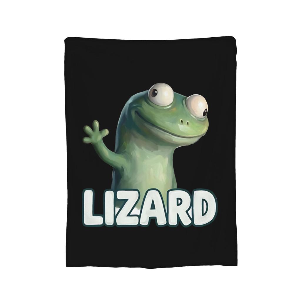 Hoppers Cute Tom Lizard  Retro  Blankets  Flannel Throw Blankets Bedroom Sofa Decoration Ultra-Soft Warm Bedsprea ,