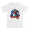 Mazinger Z Dark Robot T-Shirt Summer Vintage T-Shirts Pure Cotton Hipster Tee Shirt For Man Short Sleeve Pattern Tops