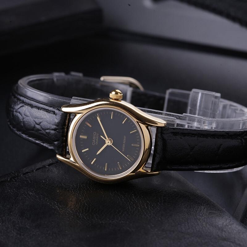 Casio Серия STANDARD в интернет-стиле, модная, деловая повседневная, классическая, стрелочная, кварцевый механизм, кожаный ремешок, японская и MTP-1094Q-1A