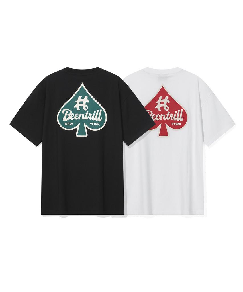 Футболка BEENTRILL Spade Hashtag (черный)