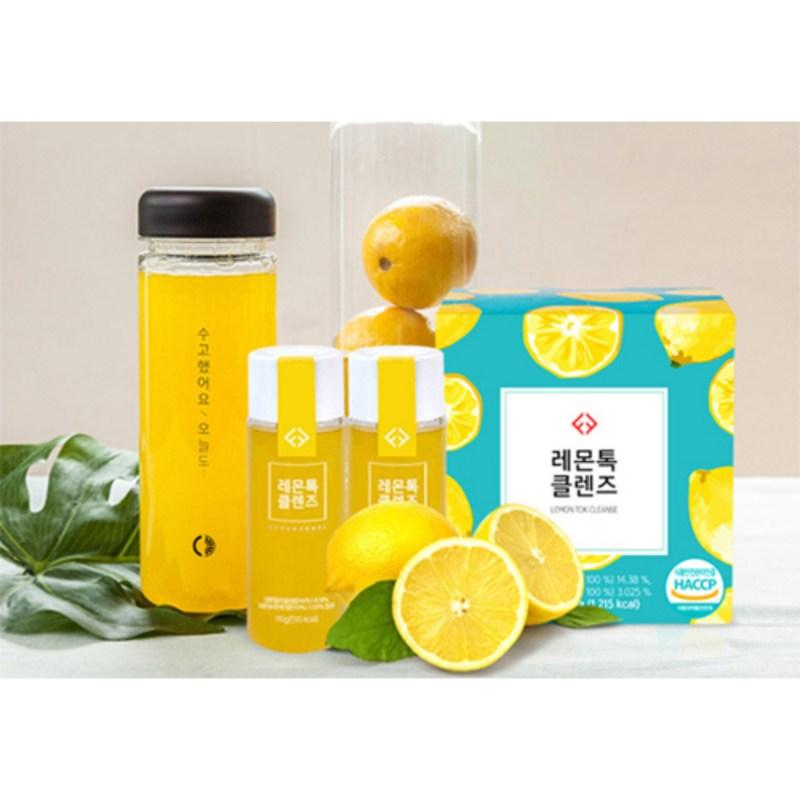 Лимонный Ток Очищающий Детокс Сок, 110 г, 18 штук