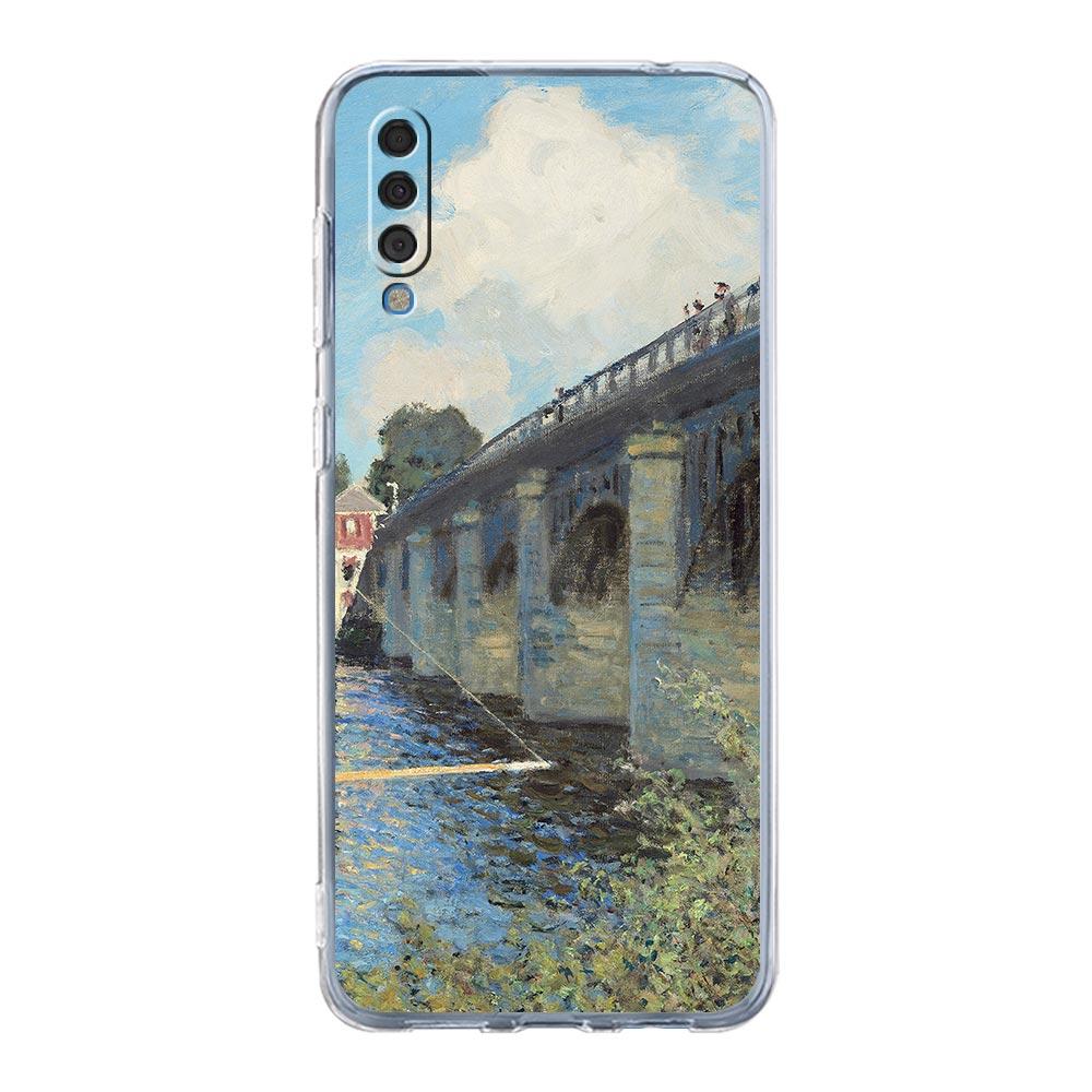 Клод Моне Импрессионист Для Samsung Galaxy A14 A50 A70 A30 A40 A20E A10S A20S A02S A04S A12 A22 A32 A34 A42 A52 5G A54 Чехол