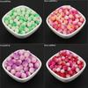 10mm 90pcs/bag Multicolor Acrylic Bayberry Beads Imitation Pearl Beads Round Loose Beads Spacer Beads For Earrings Bracelet Necklace Jewelry Making