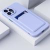 Чехол-держатель для карт памяти для Iphone 14 13 Pro Max 6 8 7 Plus, силиконовая задняя крышка для Iphone 12 Mini 11 Pro Se 2020 X Xr Xs Max, чехол