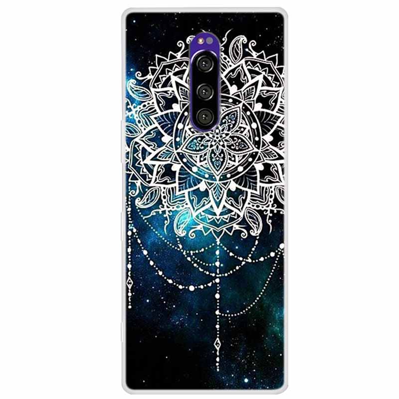 Чехол для Sony Xperia 1 Роскошные Животные Прозрачная Крышка для Sony Xperia1 XZ4 SO-03L SOV40 J8110 J9150 J8170 Корпуса Чехлы для Телефона
