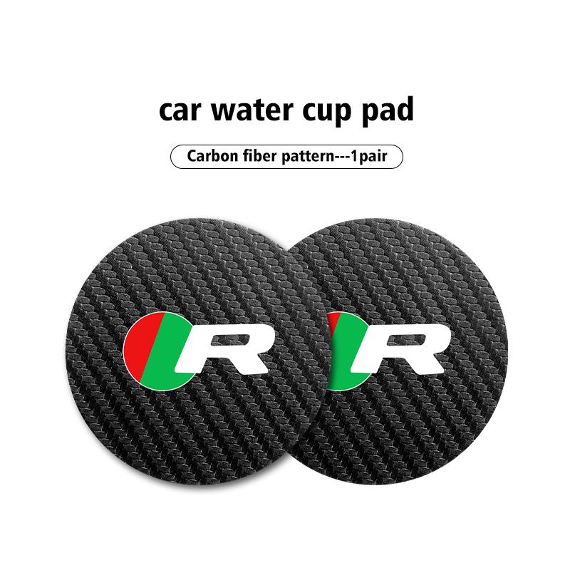 Car Coaster Water Cup Bottle Holder Anti-slip Pad Mat Silica Pad For Jaguar S-Type F-Type X-Type F-Pace I-Pace E-Pace XFR XKR SS21