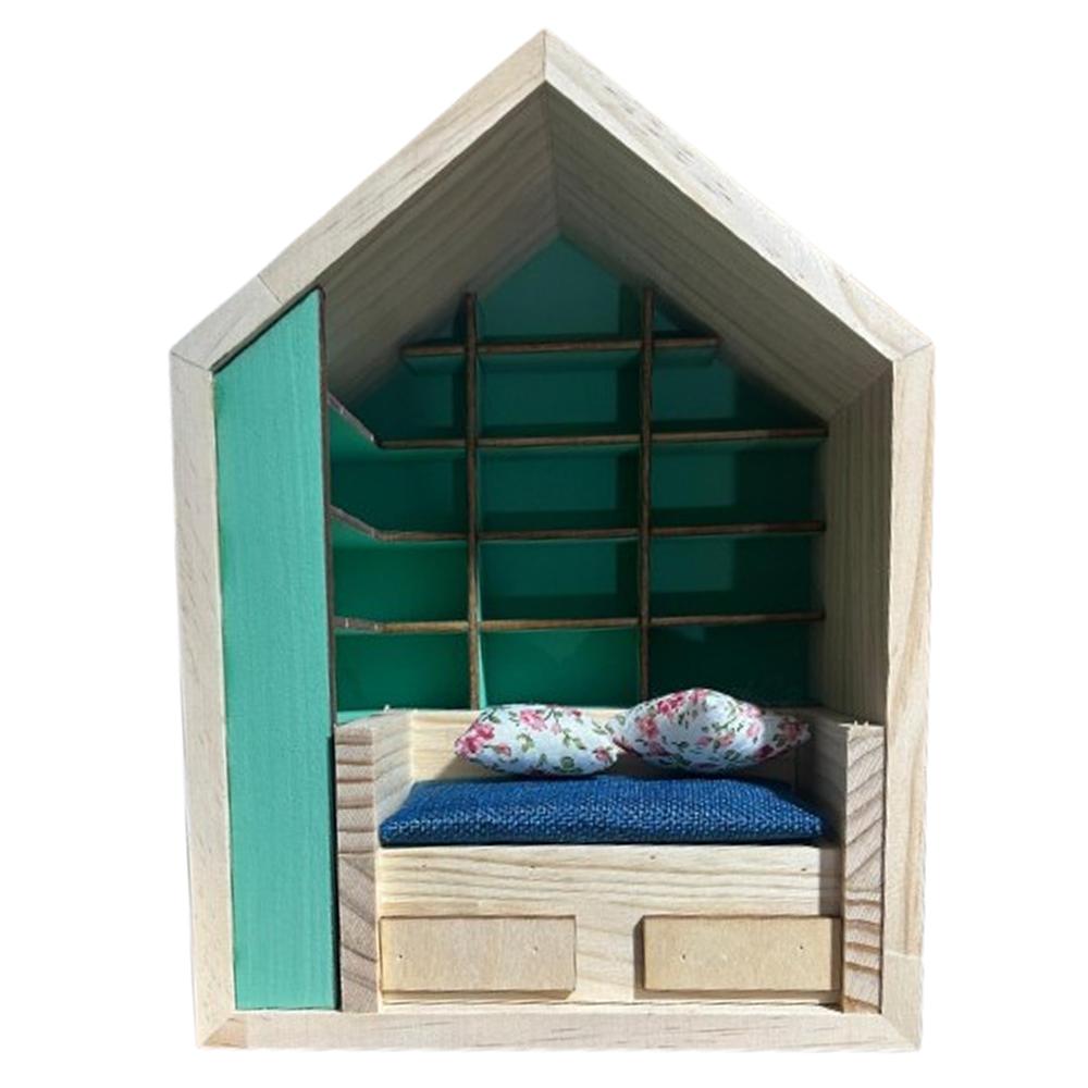 Креативная полка для книг против тревожности Снижение давления Мини-полка Непоседа игрушки для книголюбов