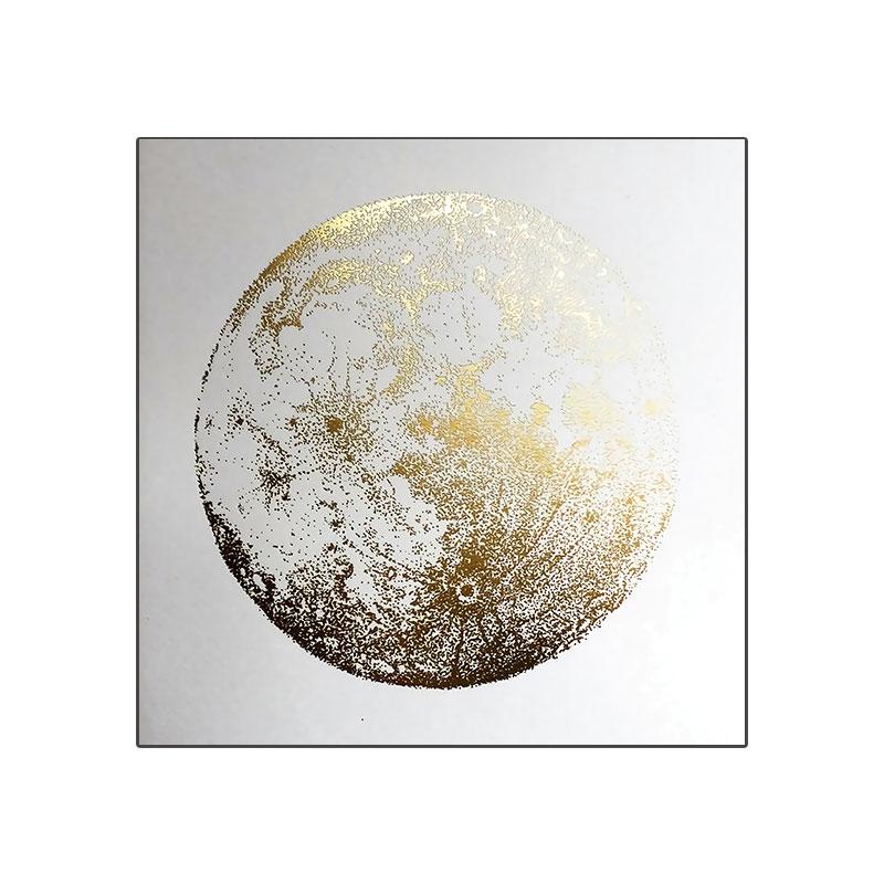 Poster Modern Wall Art Pictures Gold Foil Canvas Oil Paintings Printed Wall Pictures For Living Room Decor Abstract Art Cuadros