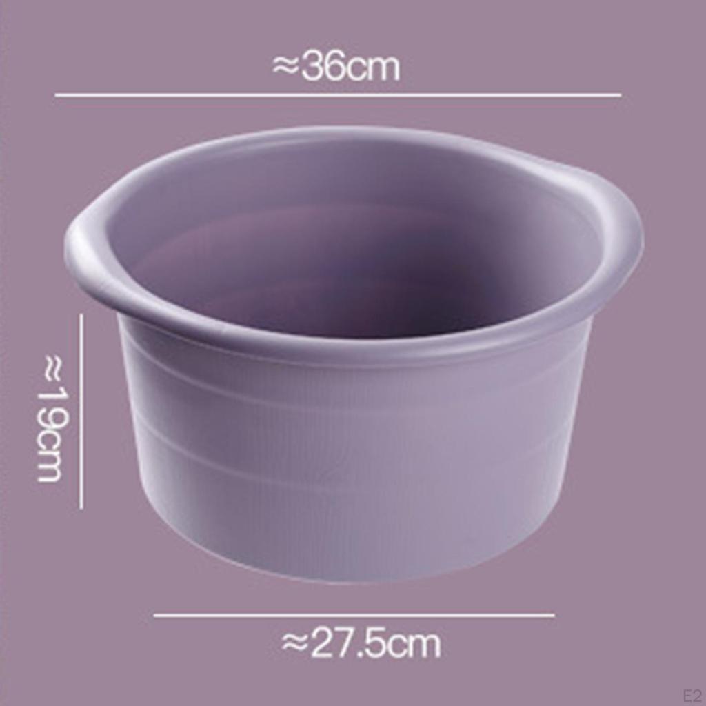 Ведро для ванночки для ног, спа-тазика, прочное, с выпуклыми точками, многофункциональное педикюрное средство высотой 19 см.