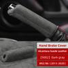 Betterhumz For Subaru BRZ Toyota 86 GT86 2013- Made of Alcantara ABS Car Handbrake Cover Mouldings Car Interior Accessories