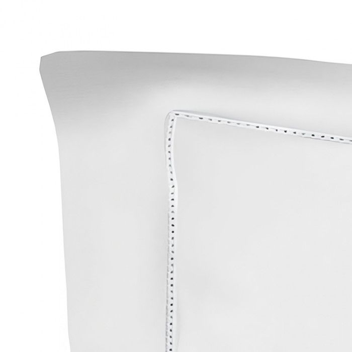 Taie d'oreiller en coton 50x75 cm PERCALE blanc, par Soleil d'ocre