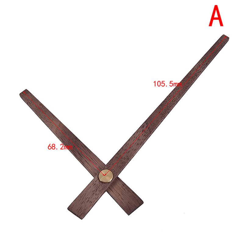 Деревянные указатели Diy Настенные часы Стрелки 12-дюймовые иглы для часов Кварц Заменить деталь