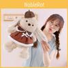 Soft Childrens Rabbit Plush Toy With Dress And Hat Decoration For Birthday Gift