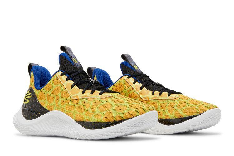 Men's Sneakers Under Armour Curry Flow 10 Bang Bang Yellow