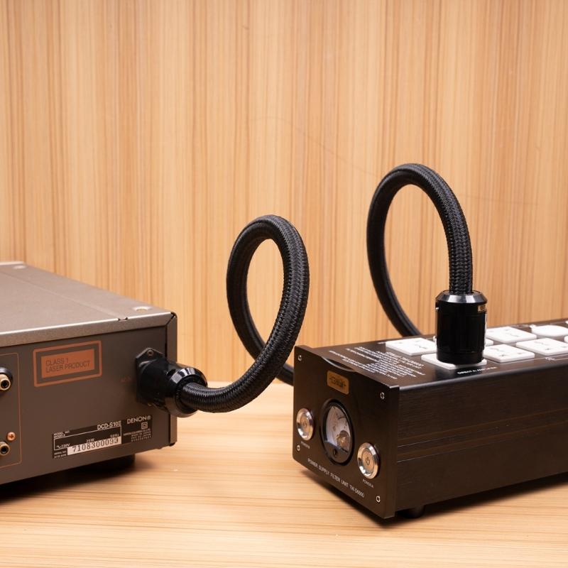 Аудиофильский Hi-Fi силовой кабель 12 AWG Кабель питания 12 AWG для США Разъем 125 В 15 А 3-контактный силовой кабель для колонки сабвуфера