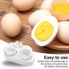 Слайсер для яиц для вареных яиц Яйцерезка 3-в-1 Чоппер для яиц из нержавеющей стали