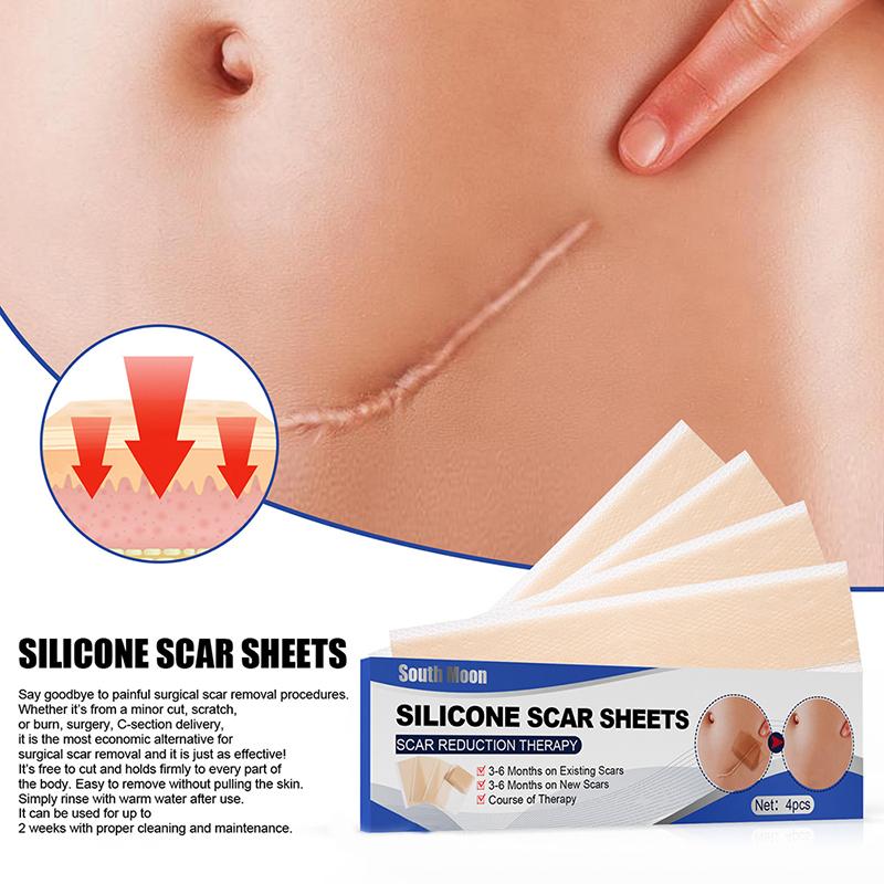 Хирургическое удаление шрамов, наклейка, пластырь, силиконовый гель, эффективное лечение шрамов