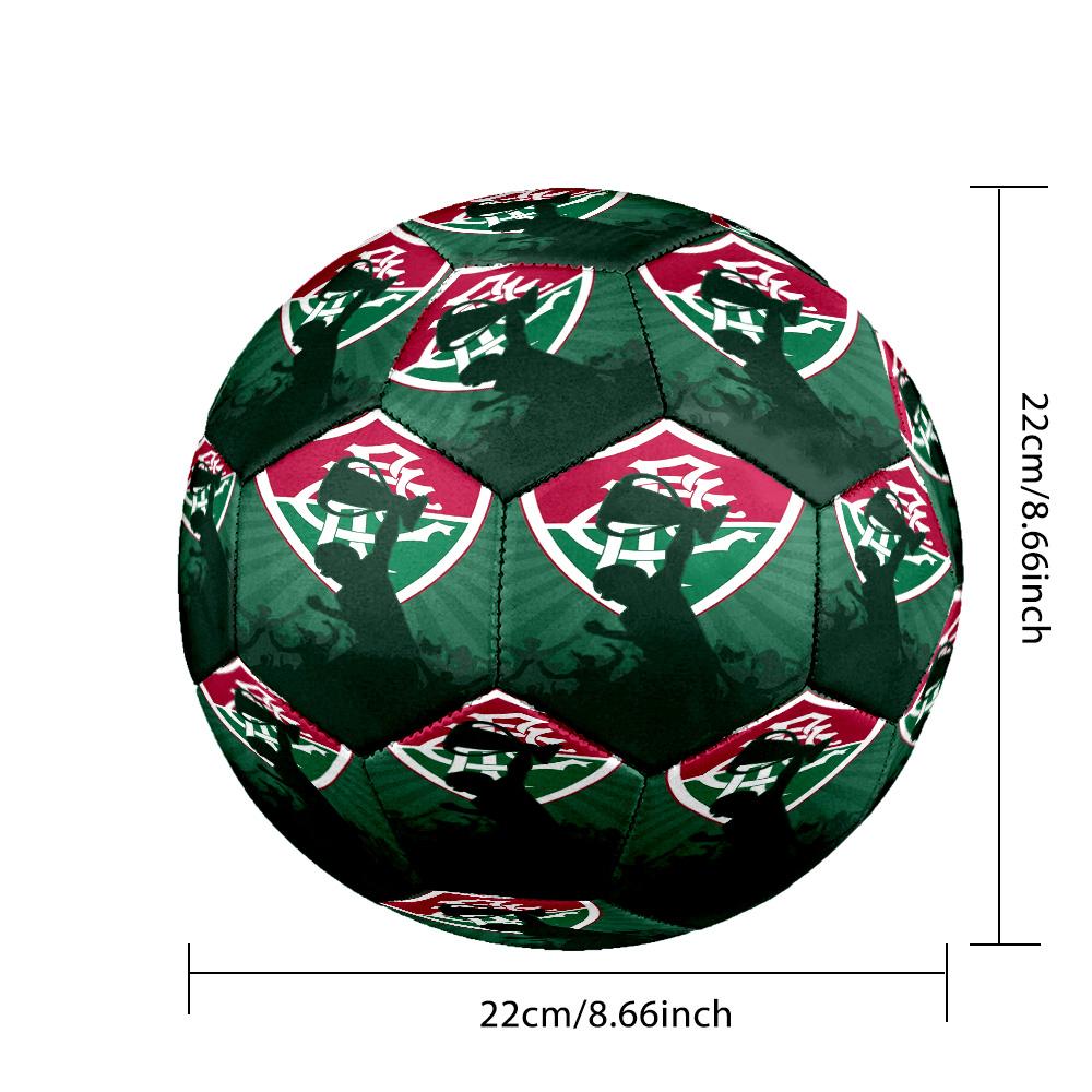 Flumi-nense Football Club  Printed Size 5 Soccer Balls, High-Quality, Anti-Slip, Protective Football, A Unique Gift , Birthdays, Christmas Gifts