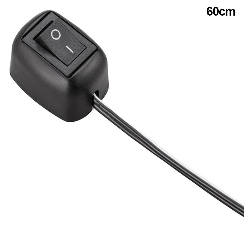 1 шт. тумблер GM Switch, с кабелем 60 см, 12 В постоянного тока, для противотуманных фар, неоновая лампа YSXX