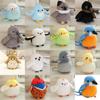 Crow Kingfisher Parrot Cute Bird Plush Toy Magnet Shoulder Play Home Decor Doll