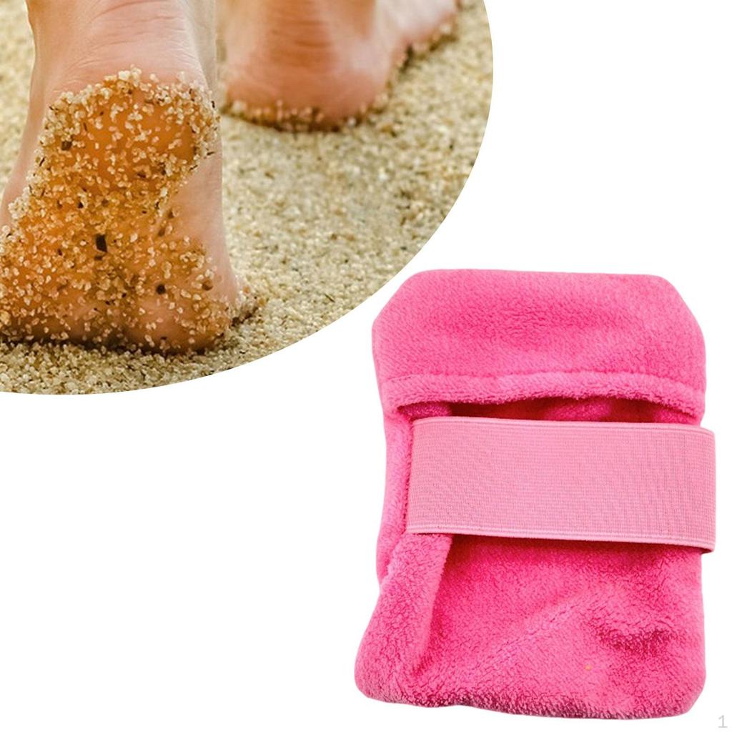 Рукавица для песка, пляжные аксессуары, легкая портативная сумка для порошка, рукавицы для протирания